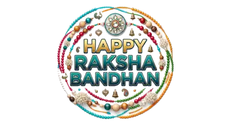 Happy Raksha Bandhan Creative Festival Greeting Png Transparent Hd - Free Happy Raksha Bandhan Png Transparent Download