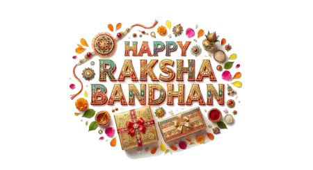 Happy Raksha Bandhan Creative Rakhi Celebration Graphic Png Transparent - Free Happy Raksha Bandhan Png Transparent Download