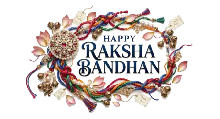 Happy Raksha Bandhan Creative Wishes Png - Free Happy Raksha Bandhan Png Transparent Download