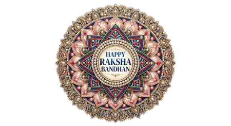 Happy Raksha Bandhan Floral Png Transparent - Free Happy Raksha Bandhan Png Transparent Download