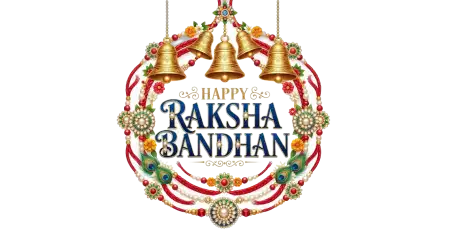 Happy Raksha Bandhan Golden Text Png Transparent - Free Happy Raksha Bandhan Png Transparent Download