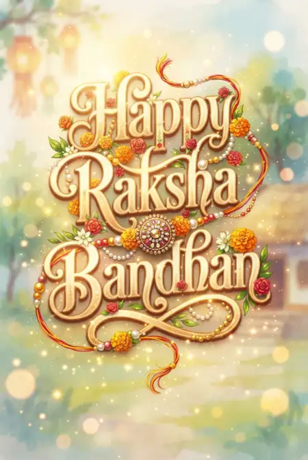 Happy Raksha Bandhan Greetings In English - Free Happy Raksha Bandhan Greetings Download