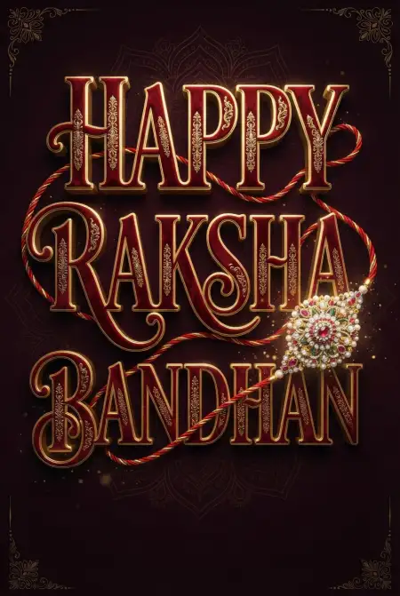 Happy Raksha Bandhan Greetings To My Dear Sister - Free Happy Raksha Bandhan Greetings Download