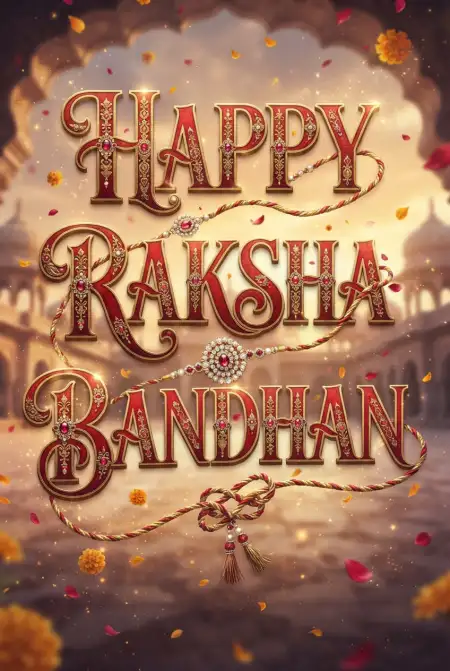 Happy Raksha Bandhan Greetings With Love Peace And Joy - Free Happy Raksha Bandhan Greetings Download