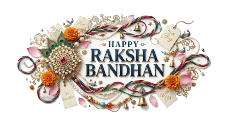 Happy Raksha Bandhan High Quality Transparent Png Greeting Design Free - Free Happy Raksha Bandhan Png Transparent Download