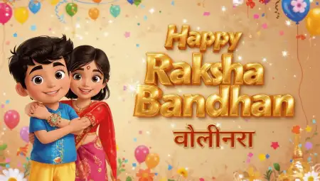 Happy Raksha Bandhan Message For Sister In Hindi - Free Raksha Bandhan Wishes For Sister Download
