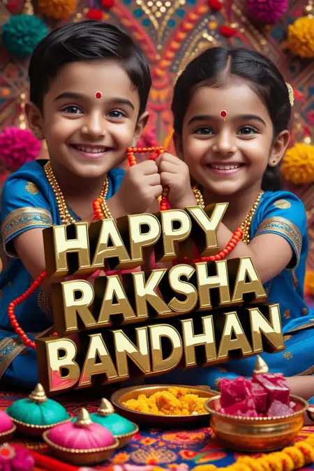 Happy Raksha Bandhan Quotes For Children - Free Raksha Bandhan Wishes Download