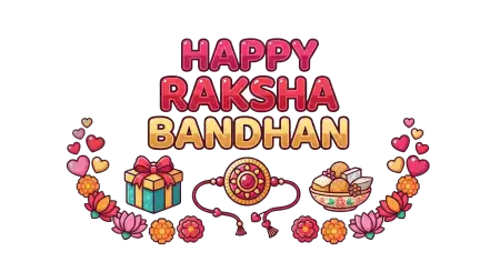 Happy Raksha Bandhan Sticker Png Transparent - Free Happy Raksha Bandhan Png Transparent Download