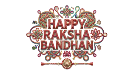 Happy Raksha Bandhan Vector Png Transparent - Free Happy Raksha Bandhan Png Transparent Download
