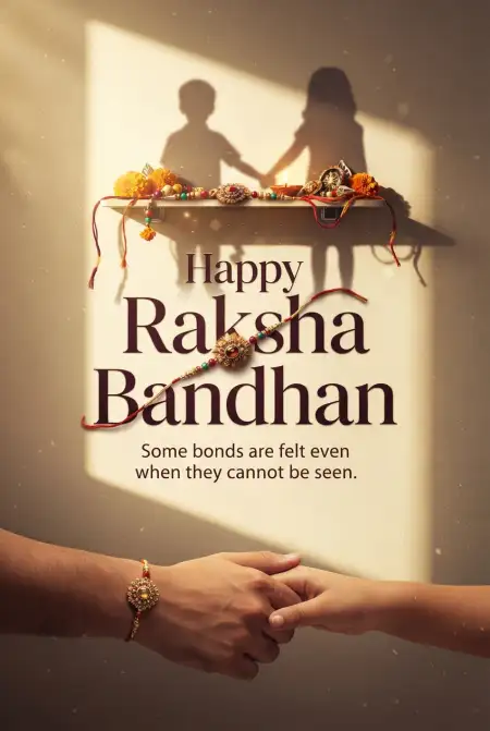 Happy Raksha Bandhan Wishes 2026 Wallpaper - Free Happy Rakhi Wishes 2026 Download