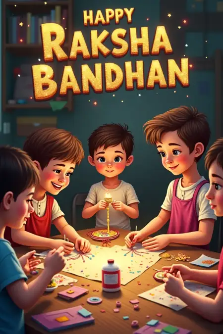 Happy Raksha Bandhan Wishes For Little Brother - Free Raksha Bandhan Wishes Download