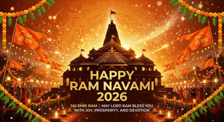 Free Happy Ram Navami 2026 Dp With Jai Shri Ram Text Image Download