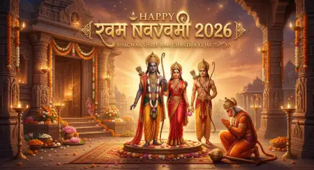 Happy Ram Navami 2026 Festival Greeting Image Hd - Free Happy Ram Navami 2026 Download