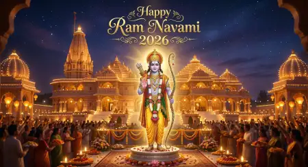 Happy Ram Navami 2026 Hd Wallpaper - Free Happy Ram Navami 2026 Download