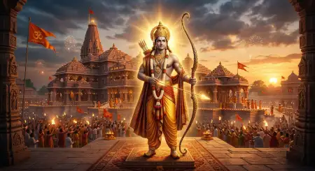 Happy Ram Navami 2026 Ram Bhagwan Wallpaper - Free Happy Ram Navami 2026 Download