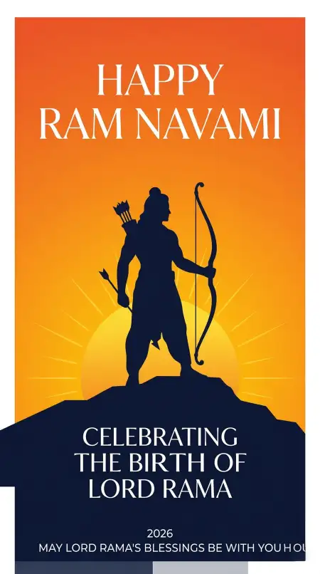 Happy Ram Navami 2026 Ram Navami Celebration Banner - Free Happy Ram Navami 2026 Download