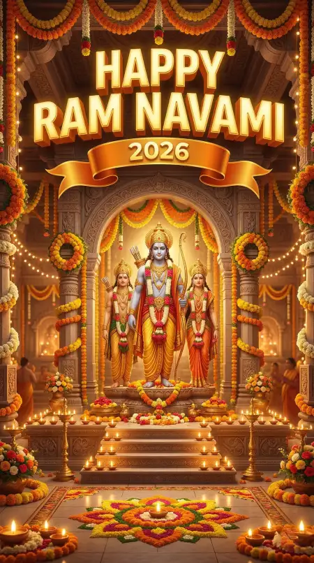 Happy Ram Navami 2026 Ram Navami Festival Poster Design Hd - Free Happy Ram Navami 2026 Download