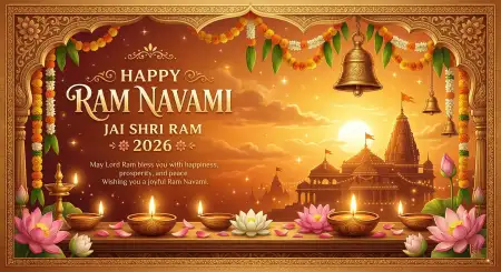 Happy Ram Navami 2026 Ram Navami Greeting Images - Free Happy Ram Navami 2026 Download