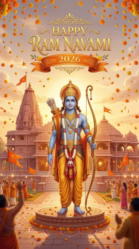 Happy Ram Navami 2026 Ram Navami Poster Png - Free Happy Ram Navami 2026 Download