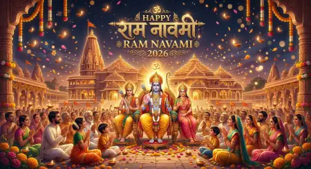 Happy Ram Navami 2026 Ram Navami Wishes Poster Hd - Free Happy Ram Navami 2026 Download