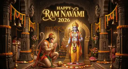 Happy Ram Navami 2026 Ram Navami Wishes Wallpaper - Free Happy Ram Navami 2026 Download