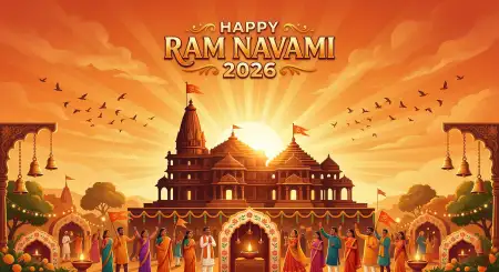 Happy Ram Navami 2026 Ram Temple Images - Free Happy Ram Navami 2026 Download