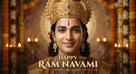 Free Happy Ram Navami Creative Poster Design Image Download