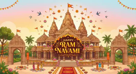 Happy Ram Navami Wishes For Whatsapp Group - Free Happy Ram Navami Wishes For Whatsapp Download
