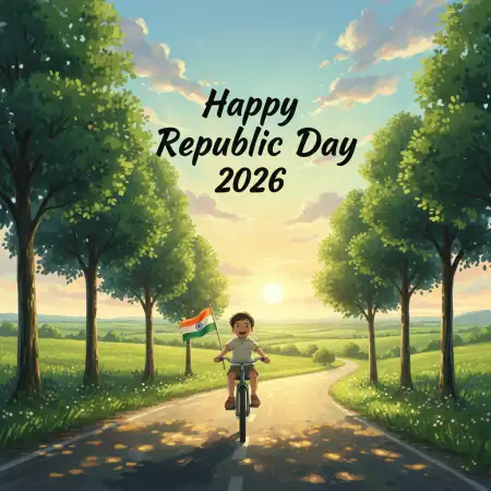 Free Happy Republic Day 2026 Competition Poster Background Download