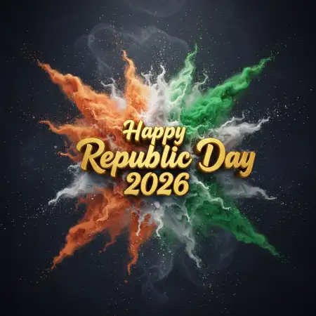 Free Happy Republic Day 2026 Creative Poster Background Download