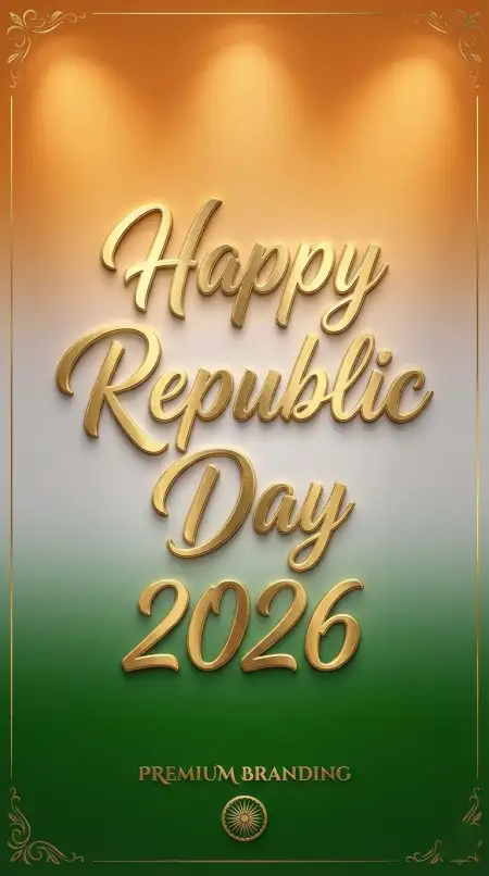 Free Happy Republic Day 2026 Facebook Post Background Download