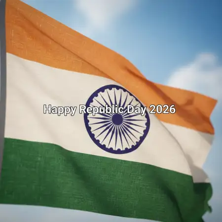 Happy Republic Day 2026 Indian Flag Images - Free Indian Republic Day Download