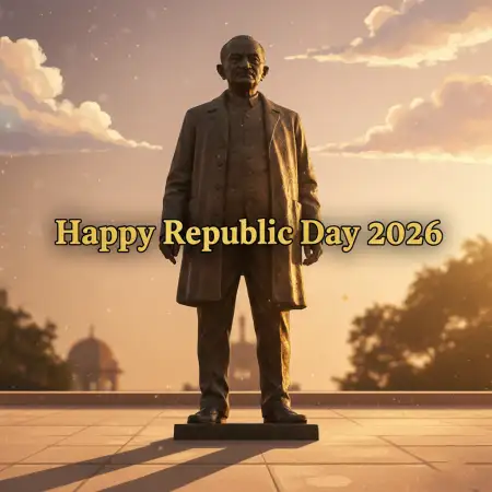 Free Happy Republic Day 2026 Inspirational Quotes Background Download