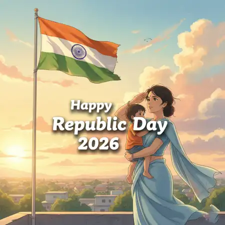 Free Happy Republic Day 2026 National Pride Images Background Download