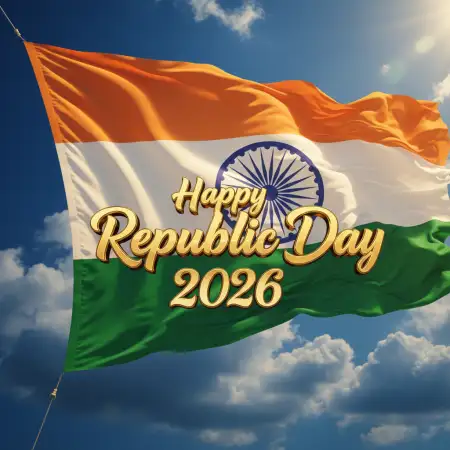 Free Happy Republic Day 2026 Patriotic Banner Background Download