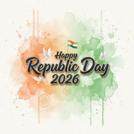 Free Happy Republic Day 2026 Patriotic Poster Design Background Download