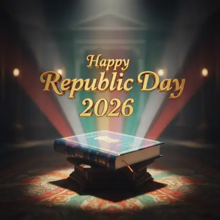 Free Happy Republic Day 2026 Photo Frame Background Download