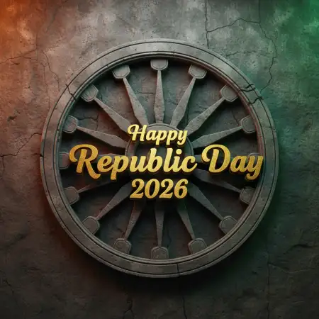 Free Happy Republic Day 2026 Tricolor Background Background Download