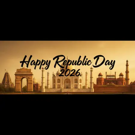 Free Happy Republic Day 2026 Website Banner Background Download