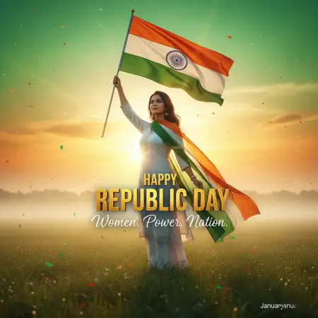 Free Happy Republic Day Banner Social Media Background Download