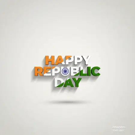 Free Happy Republic Day Banner Vector Background Download