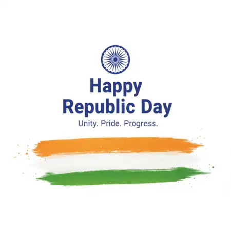 Free Happy Republic Day Banner Background Download