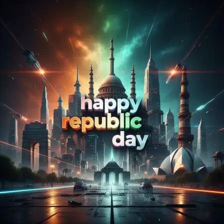 Free Happy Republic Day Creative Background Background Download