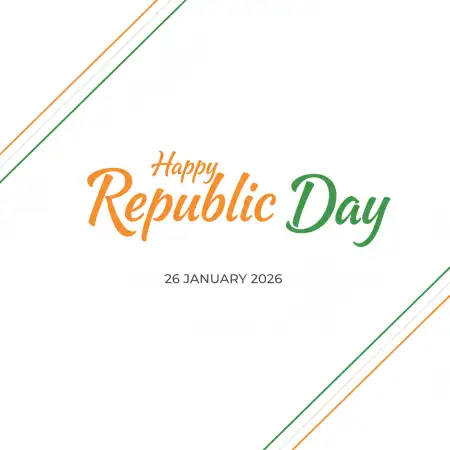 Free Happy Republic Day Minimalist Background Background Download