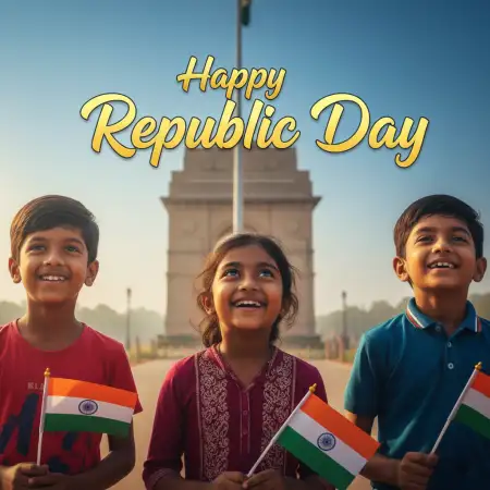 Happy Republic Day Wishes For School Students And Teachers Messages - Free Republic Day Wishes Download