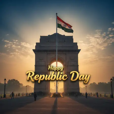 Happy Republic Day Wishes In English With Emotional Patriotic Quotes - Free Republic Day Wishes Download