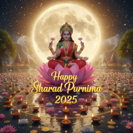 Happy Sharad Purnima 2025 Instagram Captions - Free Happy Sharad Purnima 2025 Download