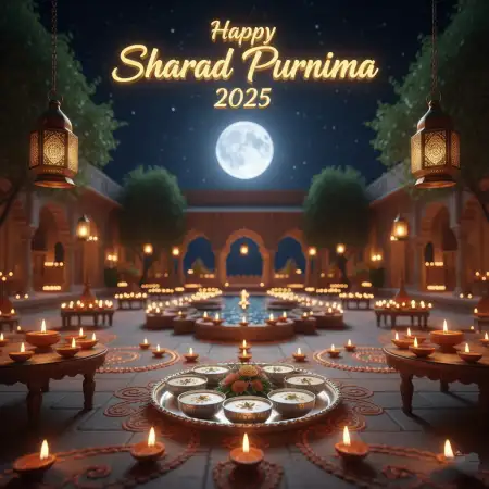 Happy Sharad Purnima 2025 Quotes In English - Free Happy Sharad Purnima 2025 Download