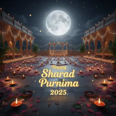 Happy Sharad Purnima 2025 Sms In English - Free Happy Sharad Purnima 2025 Download