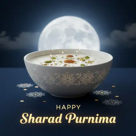 Happy Sharad Purnima Night Wallpaper Free - Free Happy Sharad Purnima Download